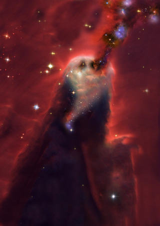 Illustration for article titled Altered Hubble images transform nebulae into bizarre cosmic monsters